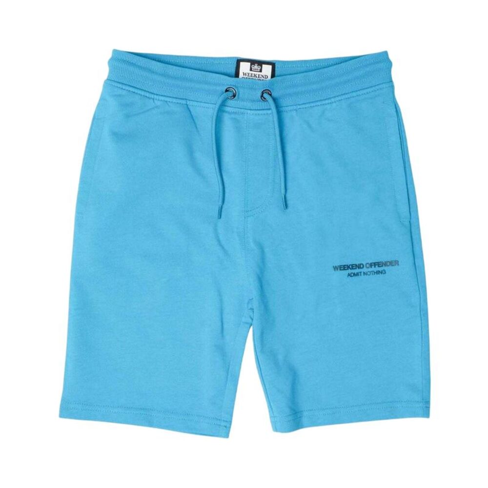 Weekend Offender Womens/Ladies Cascade Sweat Shorts / Blue